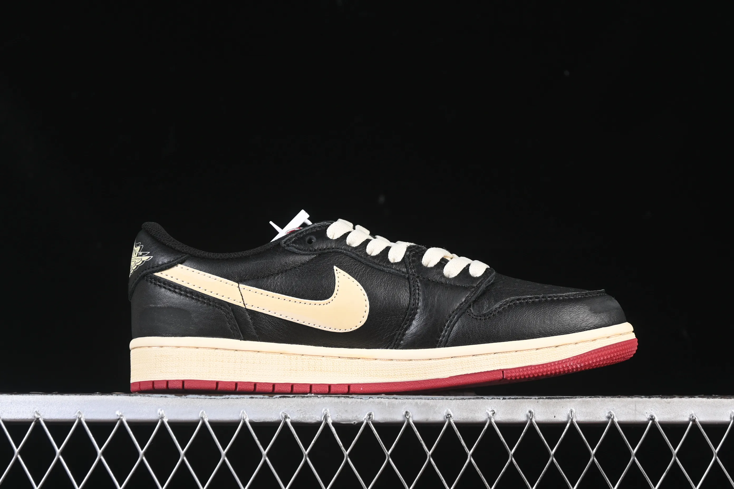 All categories Air Jordan Jordan series basketball shoes Air Jordan 1 Low P version pure original Nigel Sylvester x Air Jordan 1 Low AJ1 Joe 1 joint low-top cultural casual sneakers IB8958-001